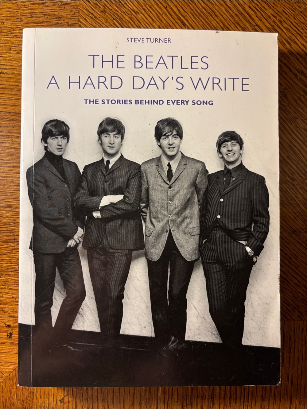 "The Beatles: A Hard Day's Write" - White/Cream Cover